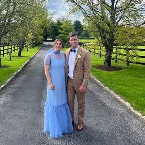 Staud Calluna Dress - French Blue